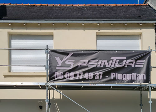 Ravalement de façade à Quimper dans le finistère